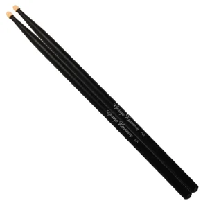 George Hennesey BLACK-5A trommestikker (par) Sort